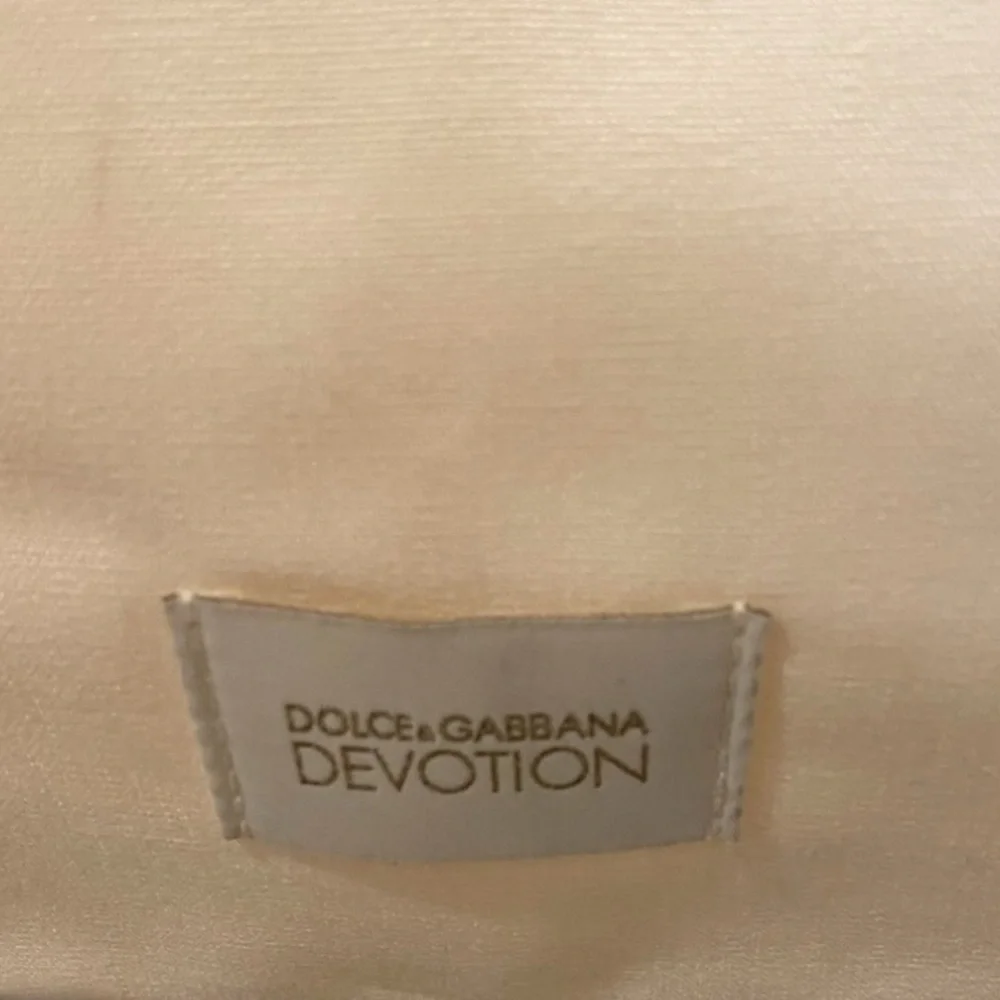 Dolce & Gabbana Devotion Parfum Tote, NEW With Iconic Gold D & G Logo